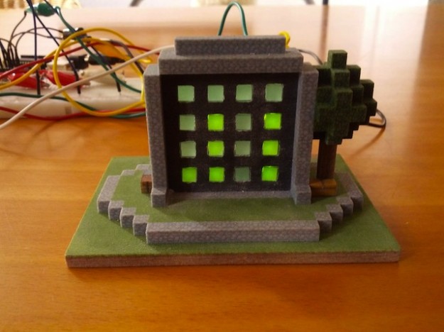 3D Printed DIY Minecraft Binary Clock - Shapeways Blog