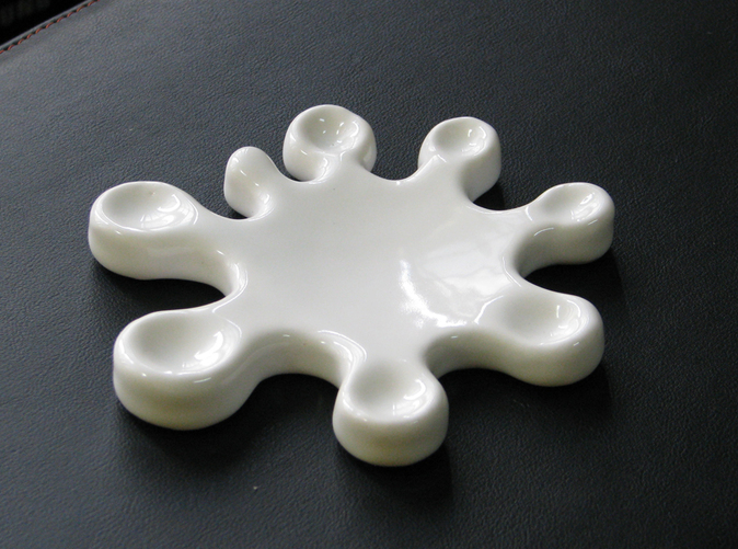 3D Printed Ceramics Paint Palette