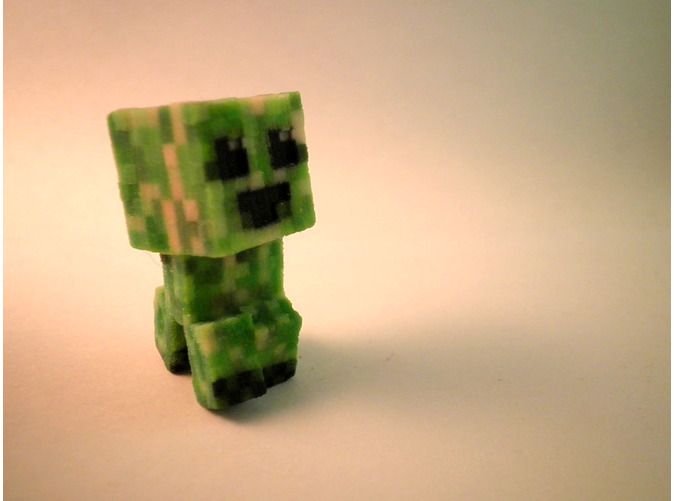 shapeways shops creeper minecraft