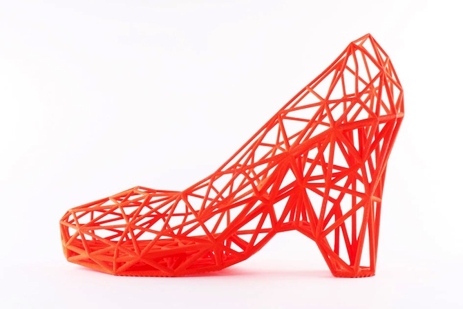 STRVCT SHoe 3D Printing by Shapeways