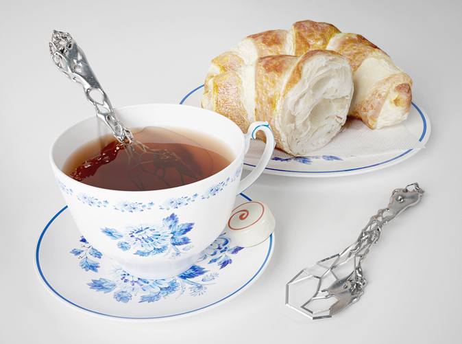 Shapeways 3D Printed Cutlery Set by Eragatory