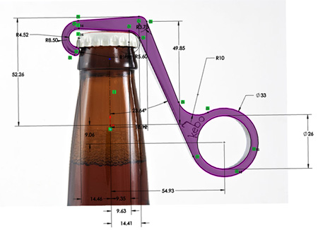 Solidworks sketch to 3D Print with Shapeways