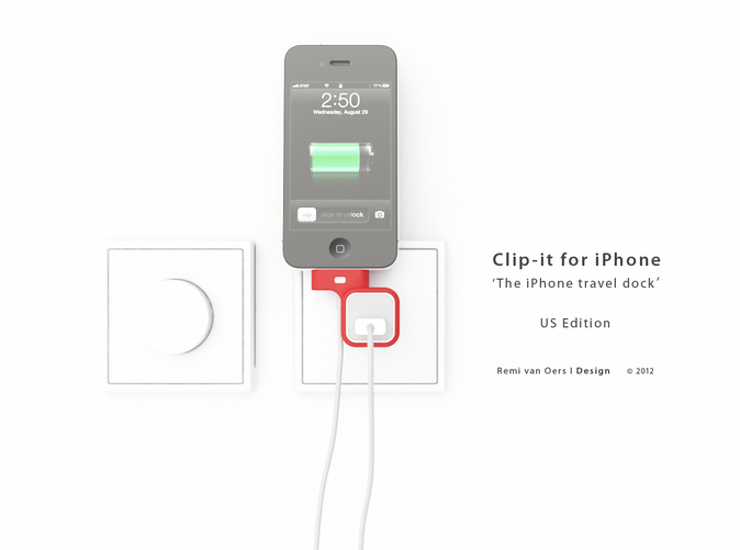 Shapeways 3D Printed iPhone Charging Dock