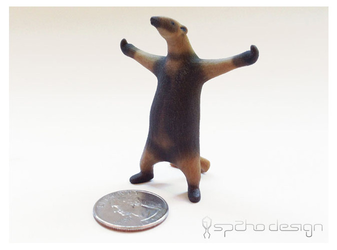 F U I'm an Anteater Shapeways 3D Printed Meme