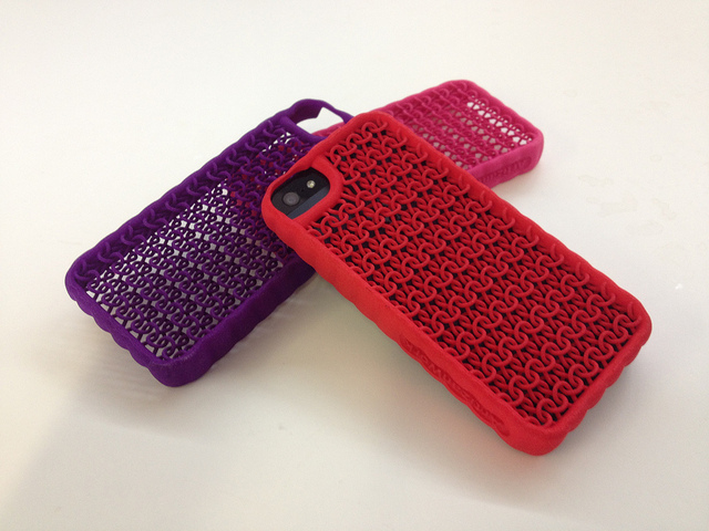 3D Printed iPhone 5 - "Sweater" Case