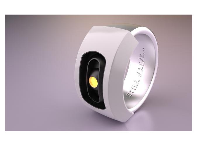 3D Printing glados ring shapeways