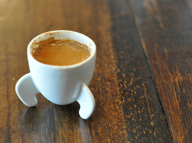 Rocket Espresso cup from Shapeways 3D Printer