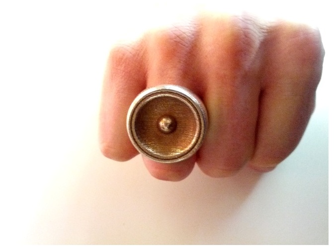 3D Printed Ring on Shapeways