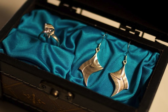Shapeways 3D Printed Gift of Jewelry