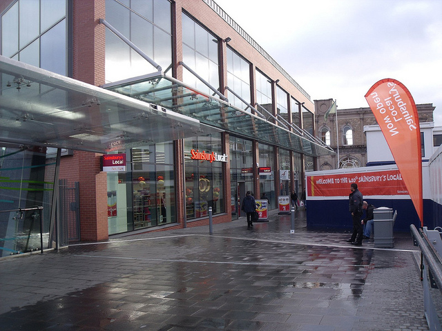 Sainsbury's Local on opening day