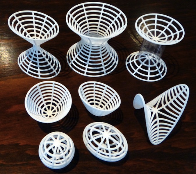 3d printed calculus surfaces