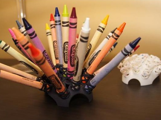 Porcupine Crayon Holder Base