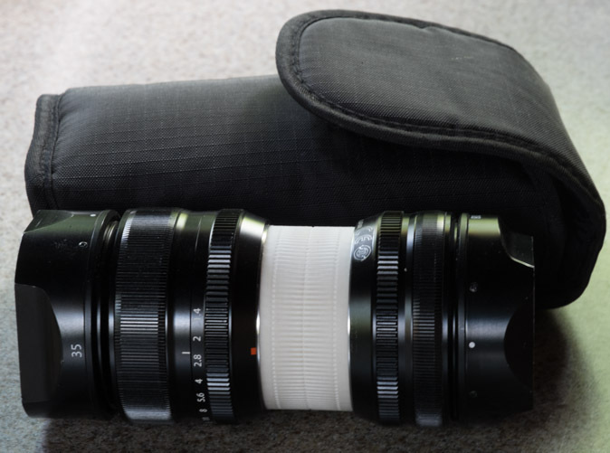 ShapewAYS 3D PRINT FUJI X lens mount double adaptor