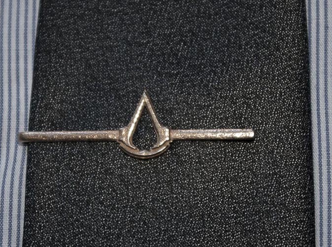 Shapeways Assassin Creed Tie Clip 3D Print