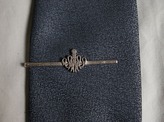 Shapeways Game of Thrones: House Greyjoy Tie Clip