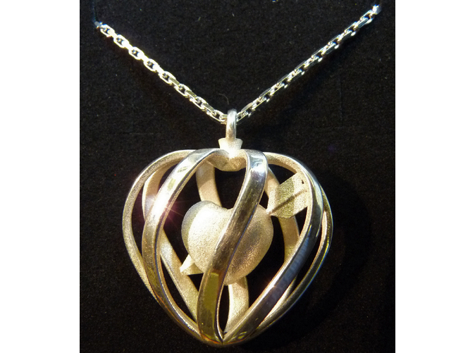 3D Print SIlver Pendant on Shapeways