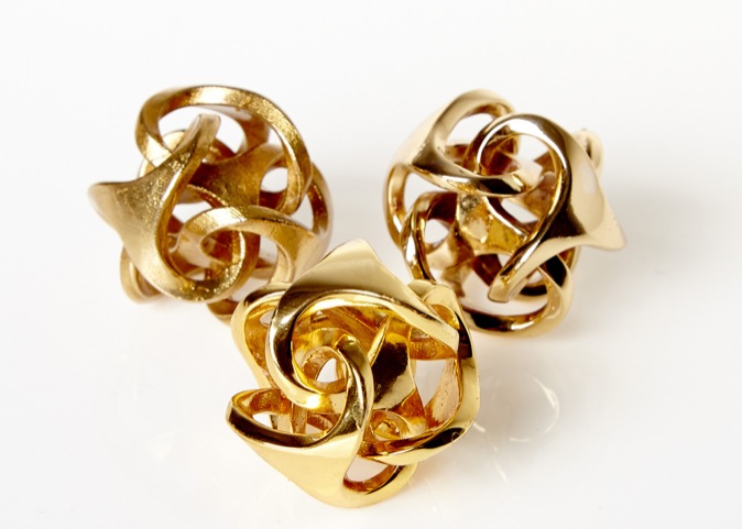 Shapeways Brass 3D Prints