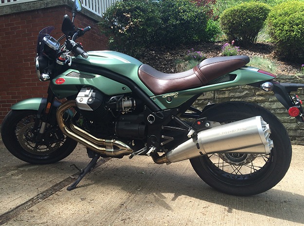 3D printed heel guars steel moto guzi