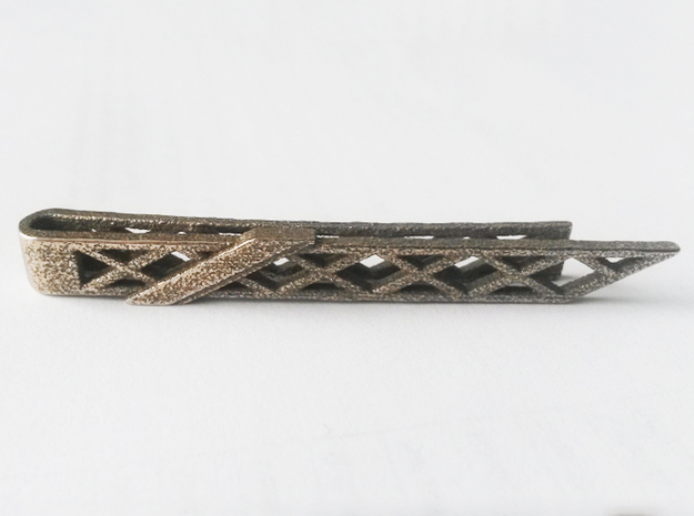 Tie Clip 3D printed men's jewelry