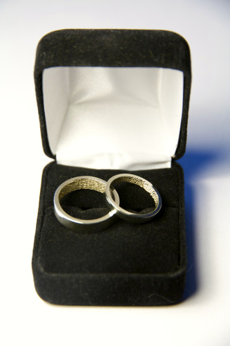 3D printed wedding rings