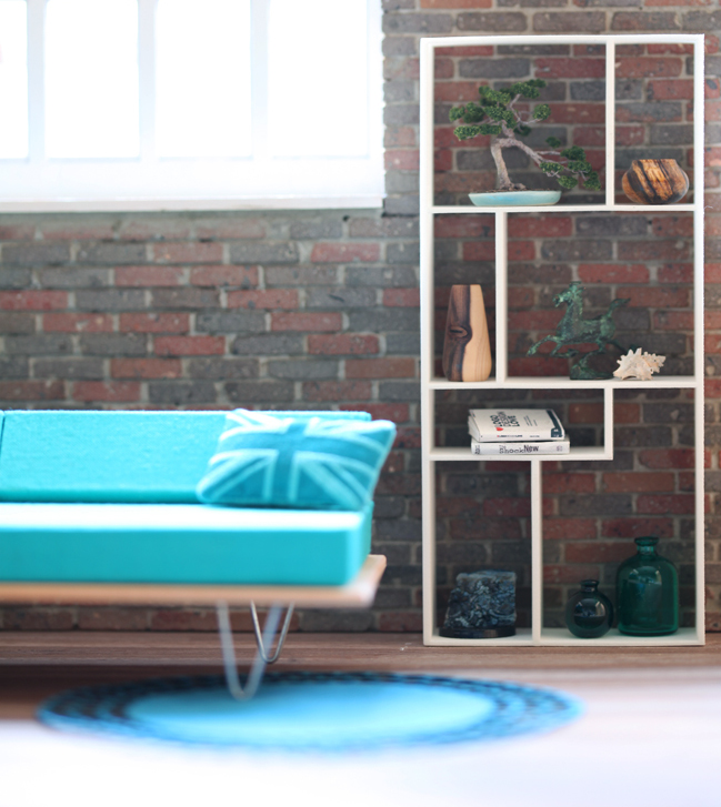 3D printed custom dollhouse miniature house