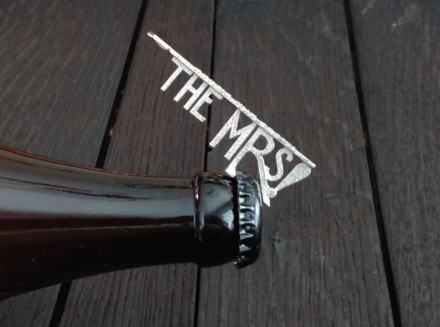 The Mrs Bottle Opener Keychain by Studio Darose