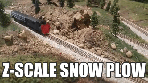 Railroad Snow Plow - Zscale