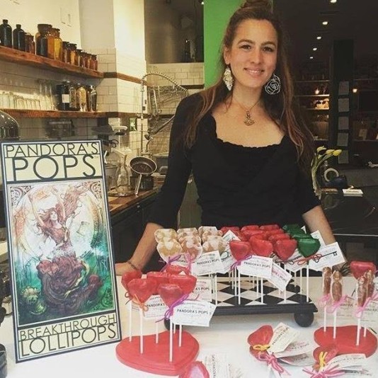 Jena Chambers and popsicles!