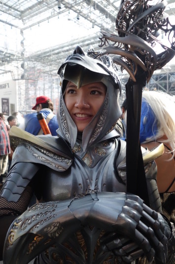 Melissa Ng Lumecluster Shapeways 3D printed cosplay armor New York Comic Con Melissa Ng Lumecluster Shapeways 3D printed cosplay armor New York Comic Con