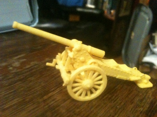 1/100, 1877 de Bange cannon, 155mm by Forpost D6