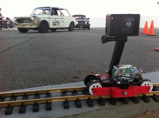 Train-lapse rig for GoPro by My GoPro Kit