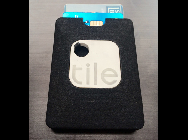 Wallet for Tile (Tracking Device) by Dearborn 3D Design