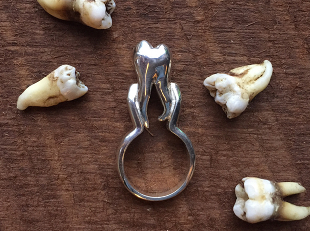 Tooth Ring by Toolry
