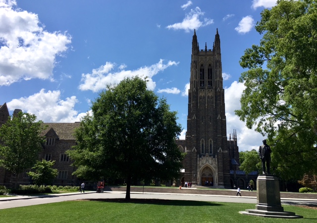 Duke University campus tower