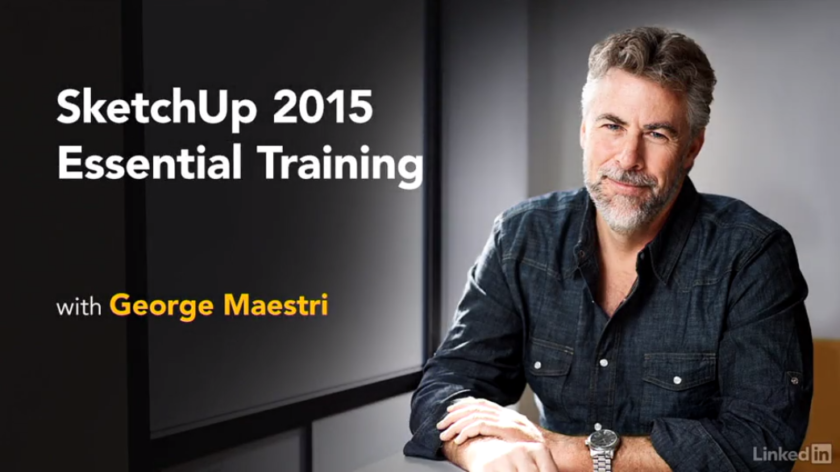 SketchUp 2015 Essential Training with George Maestri at Lynda screenshot