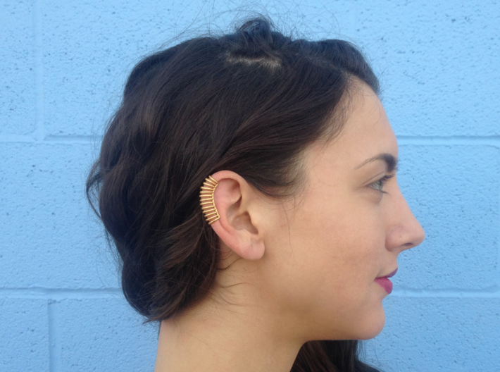ear wrap earring trend 3D printed jewelry