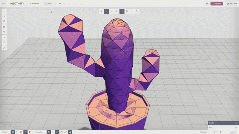 Vectary easy 3D design how to 3D design how do I 3D design how do I 3D print 3D design for 3D printing home decor planter