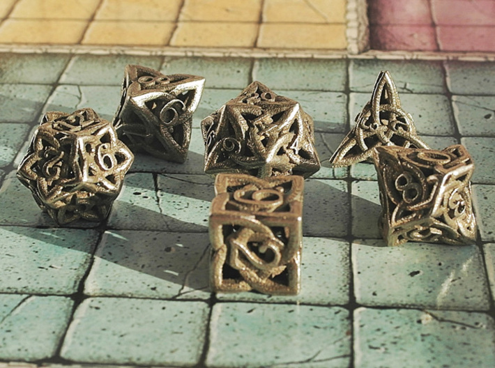 From the Save or Dice-curated collection, Eondesigner's Celtic Dice