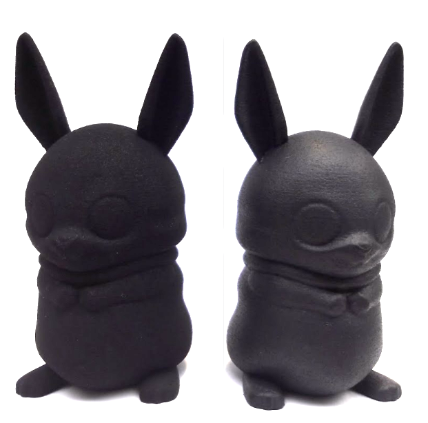 Premium Shapeways Nylon Plastic Soft 3D printed bunny