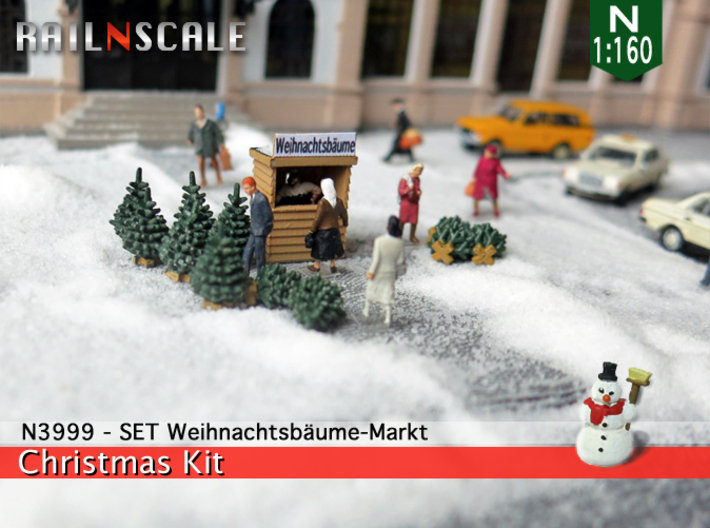 railnscale holiday market scale models model railroad scenery