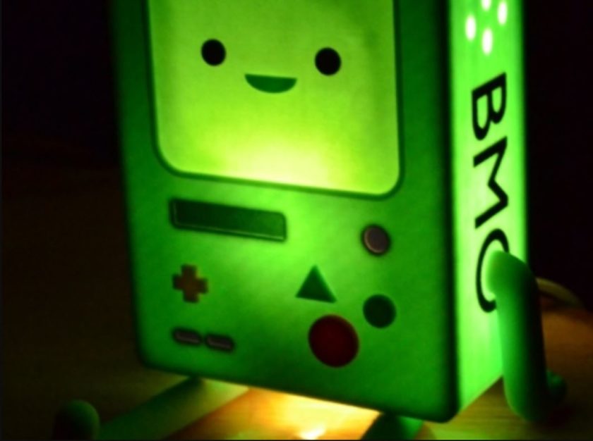 adventure time bmo beemo 3D printed lampshade