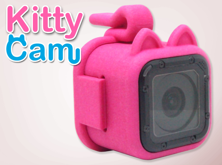 Kitty Cam - Gopro Mount for Pets Made by CUBICO