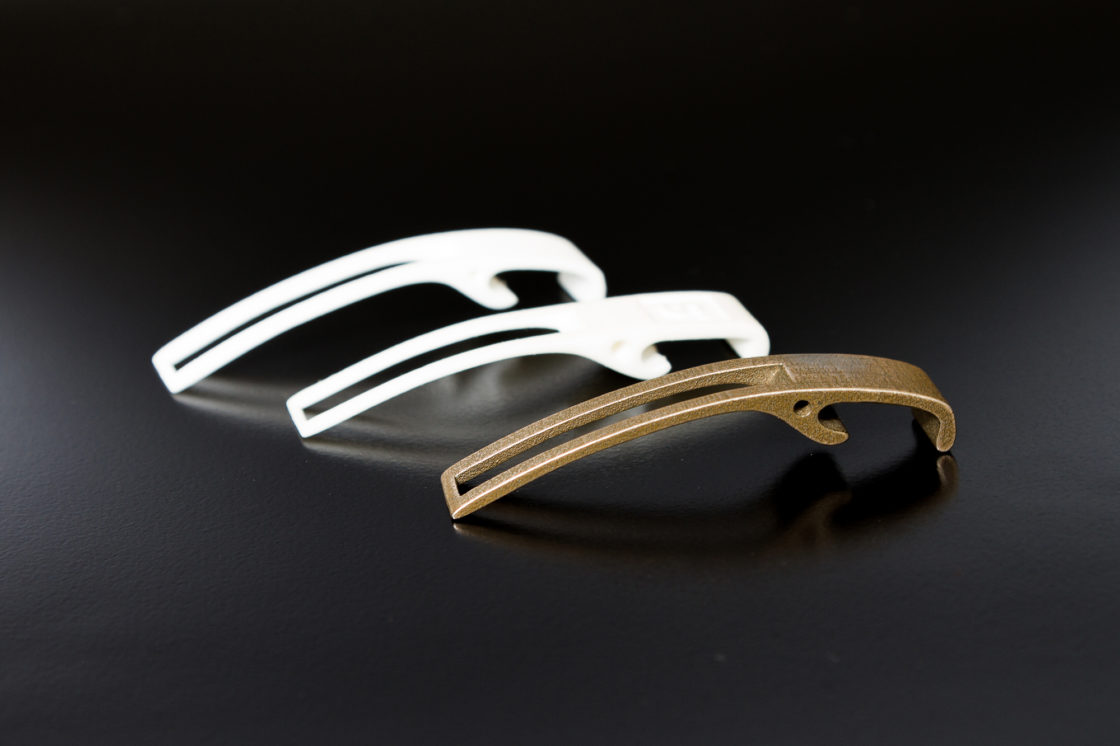 3d printed bottle opener iterations