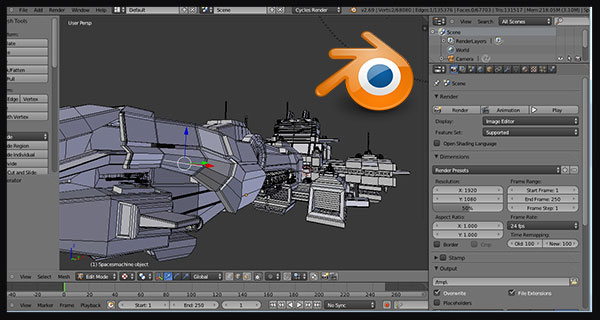 free 3D modeling software blender