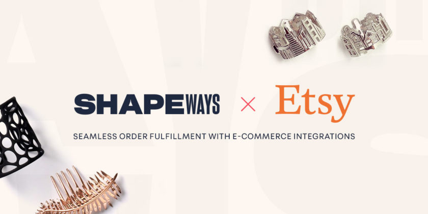 Shapeways e-commerce integration with Etsy