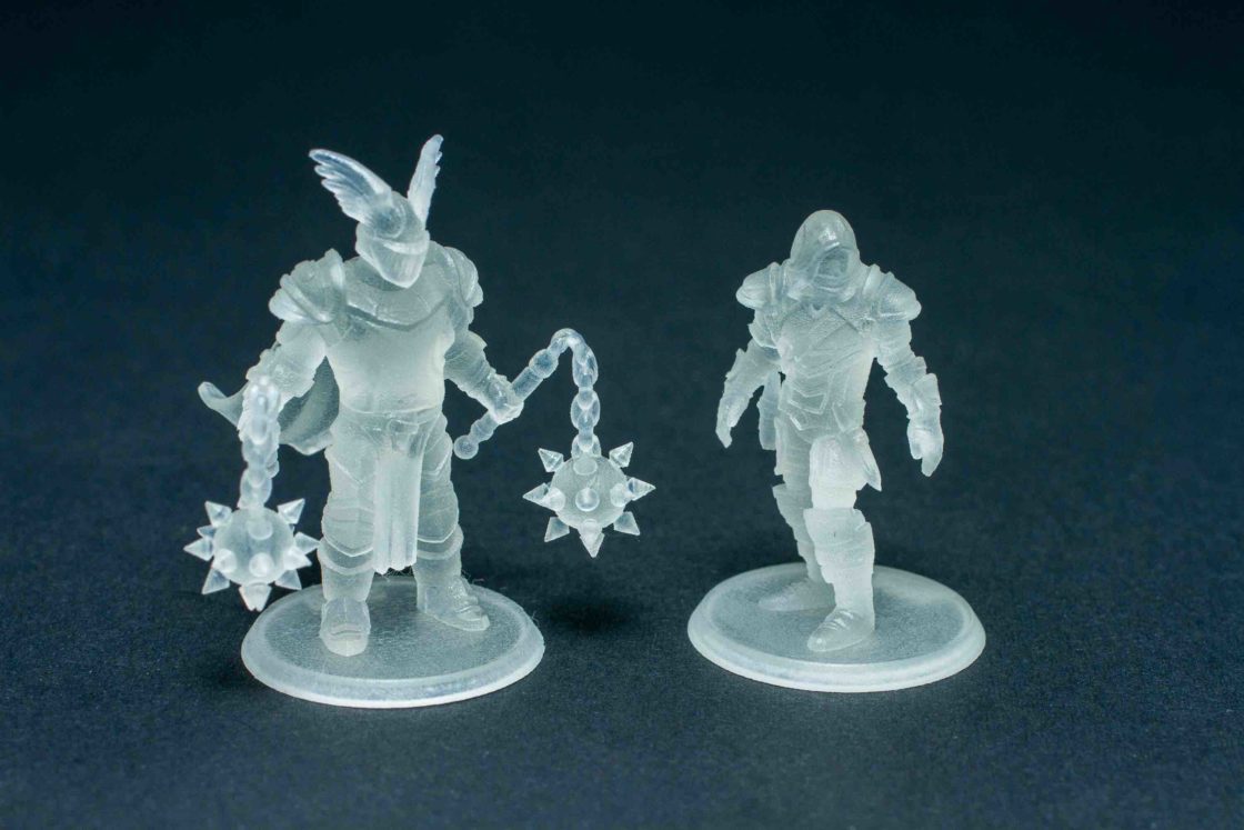 3D printed game characters