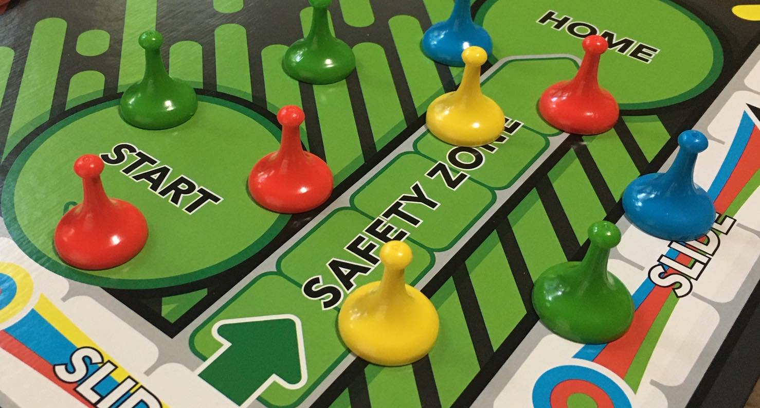 Game pieces in Sorry
