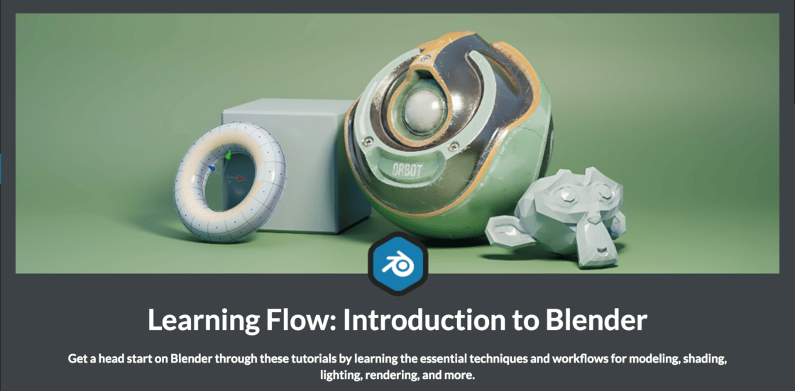 Learn Blender with CG cookie's training courses