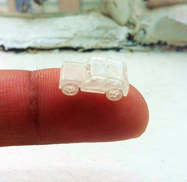 3d printed tiny car