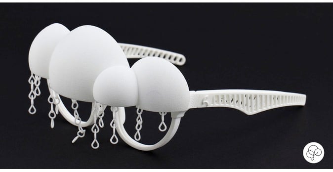 3D Printed Cloud Glasses